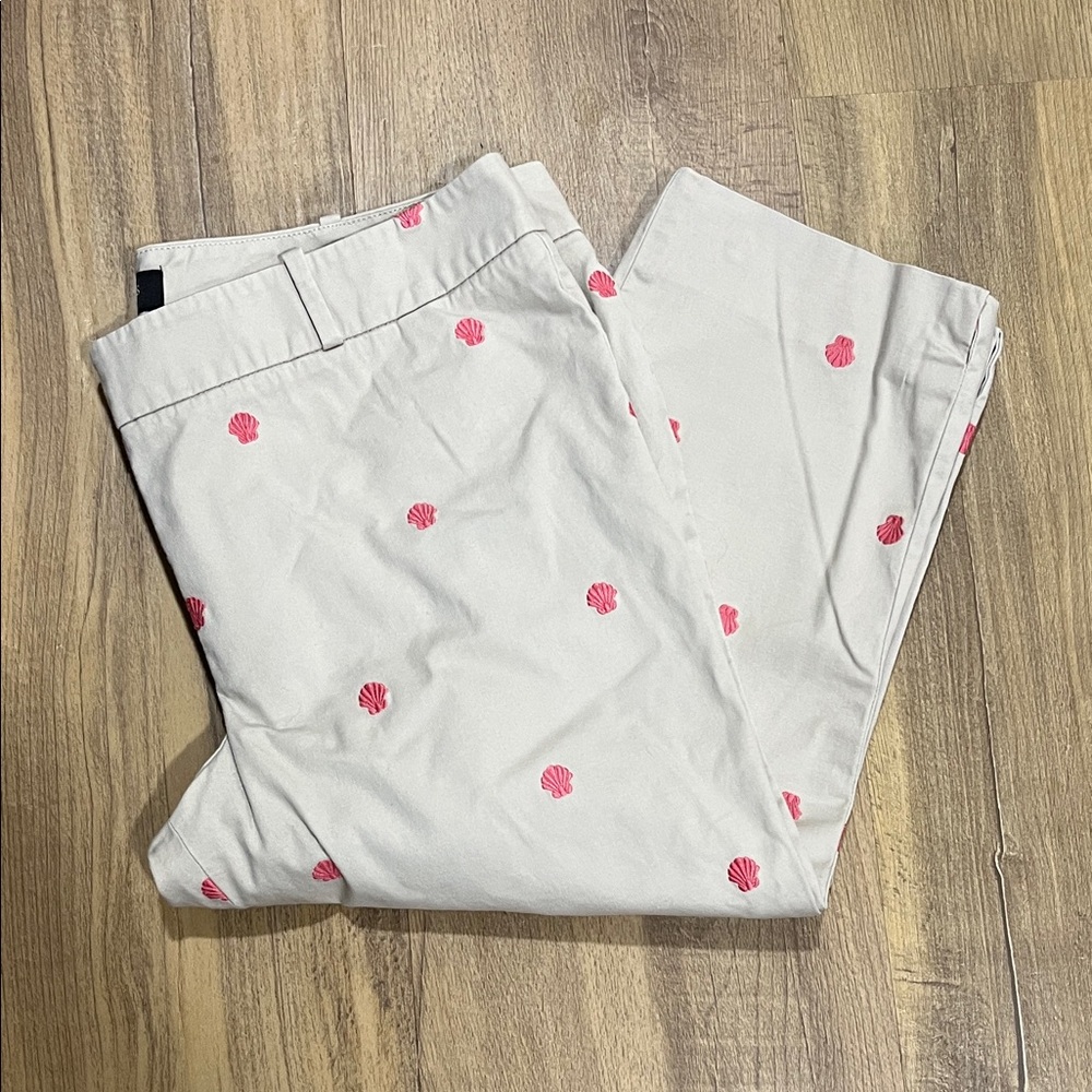 Talbots petites tan capris